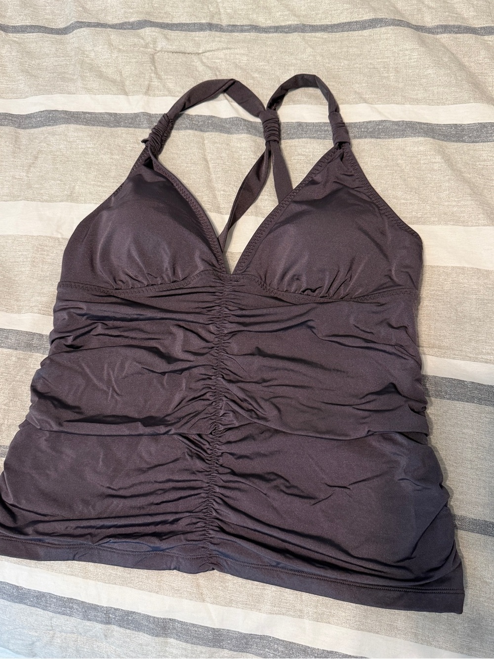 Athleta tankini swim top - L